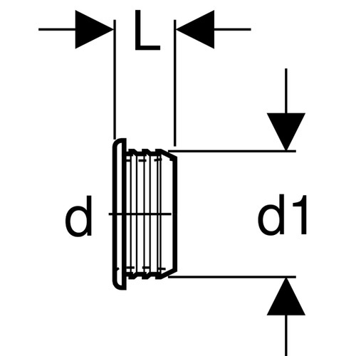 Immagine di Geberit morsetto 152.496.00.1