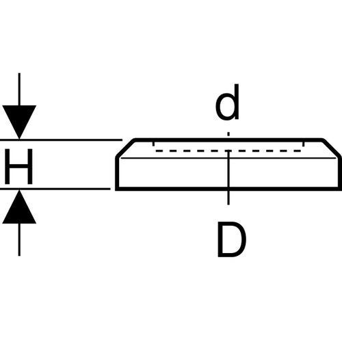 Immagine di Geberit rosone da parete per curva wc 90° colore bianco 242.026.11.1