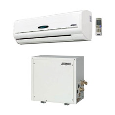 Immagine di Aermec CWX Climatizzatore a parete monosplit inverter SOLO raffreddamento | unità esterna 6.7 kW unità interna 22000 BTU CWX700+CWX700W
