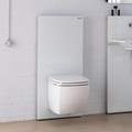 Immagine di Geberit MONOLITH PLUS modulo sanitario per WC sospeso 114 cm, colore vetro bianco 131.231.SI.5