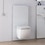 Immagine di Geberit MONOLITH PLUS modulo sanitario per WC sospeso 114 cm, colore vetro bianco 131.231.SI.5
