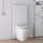 Geberit MONOLITH PLUS modulo sanitario per WC a pavimento 114 cm, colore vetro bianco 131.233.SI.5