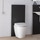 Geberit MONOLITH PLUS modulo sanitario per WC a pavimento 114 cm, colore vetro nero 131.233.SJ.5