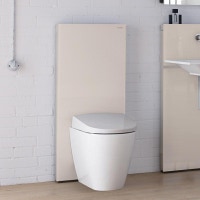 Immagine di Geberit MONOLITH PLUS modulo sanitario per WC a pavimento 114 cm, colore vetro sabbia 131.233.TG.5
