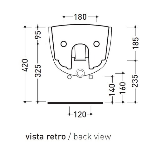 Immagine di Flaminia SPIN bidet sospeso monoforo, con troppopieno, colore bianco finitura lucido 5086