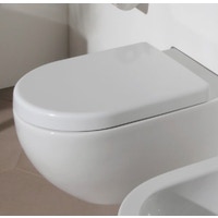 Immagine di Flaminia APP coprivaso avvolgente in termoindurente ANTRACITE finitura OPACO a discesa rallentata con cerniere a sgancio rapido  QKCW03-ANT-O