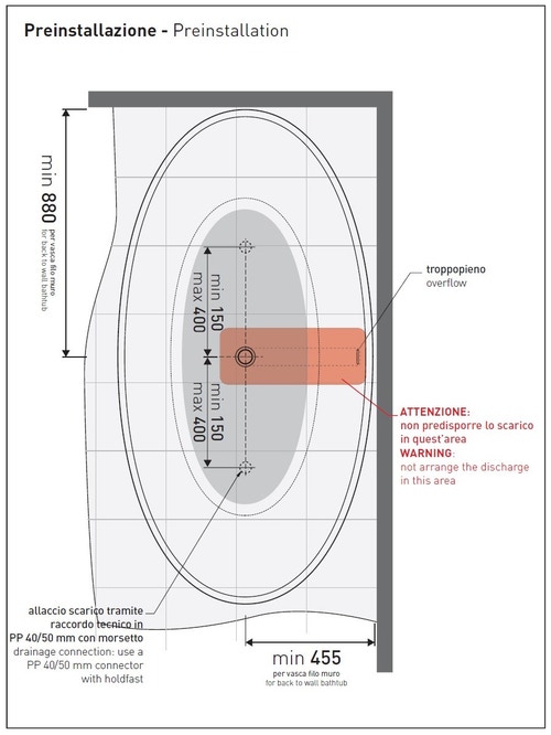 Immagine di Flaminia APP vasca freestanding 176 cm, in pietraluce, colore bianco finitura lucido AP176V