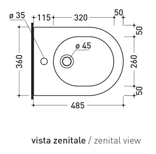 Immagine di Flaminia MINI LINK set sanitari sospesi, vaso con sistema goclean® e coprivaso slim con discesa rallentata, bidet monoforo con troppopieno, colore bianco finitura lucido 5064G+5065+LKCW09