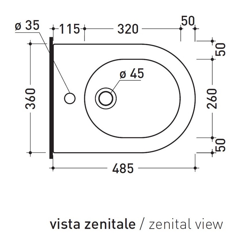 Immagine di Flaminia MINI LINK set sanitari sospesi, vaso con sistema goclean® e coprivaso slim con discesa rallentata, bidet monoforo con troppopieno, colore bianco finitura lucido 5064G+5065+LKCW09