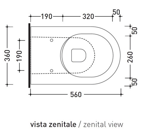 Immagine di Flaminia LINK PLUS vaso back to wall con sistema goclean®, scarico S/P, senza sedile, colore bianco finitura lucido LK117RG