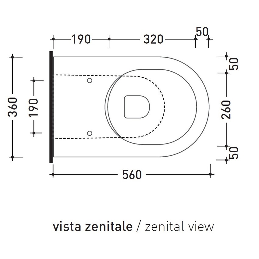 Immagine di Flaminia LINK PLUS vaso back to wall con sistema goclean®, scarico S/P, senza sedile, colore bianco finitura lucido LK117RG