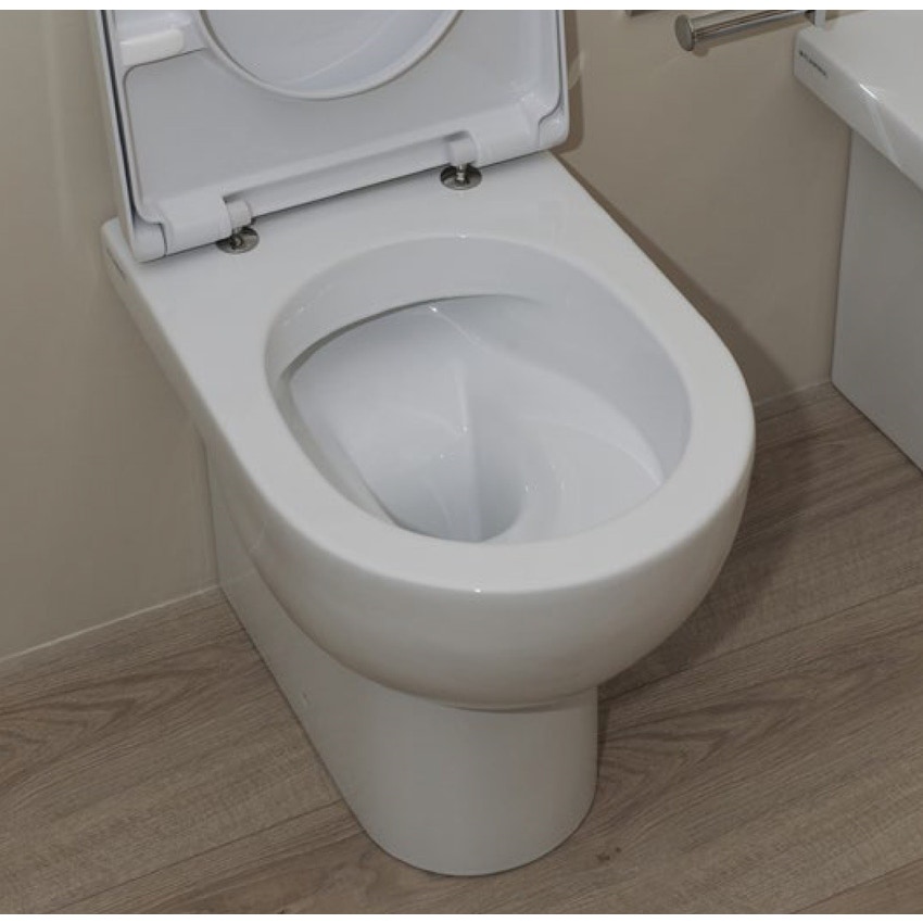 Immagine di Flaminia QUICK vaso back to wall con scarico S/P, con sistema goclean®, colore bianco finitura lucido QK117G