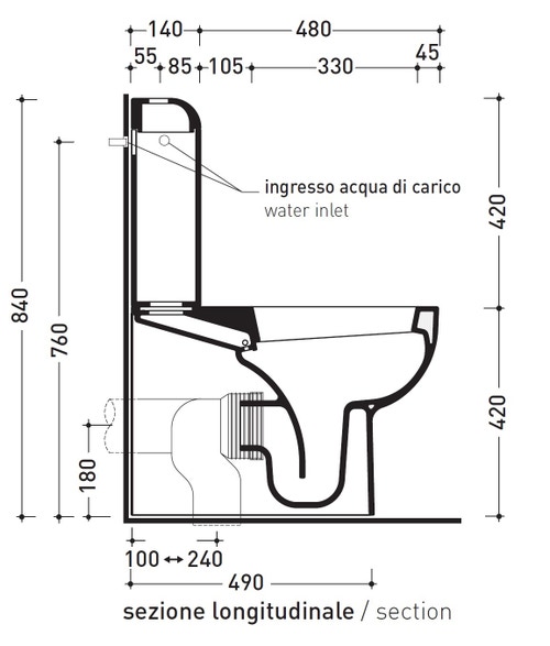 Immagine di Flaminia QUICK set sanitari monoblocco, vaso con scarico S/P, cassetta di scarico e batteria di scarico doppio flusso, coprivaso avvolgente con discesa rallentata, bidet monoforo con troppopieno, colore bianco finitura lucido QK116+QK217+QK39+QKCW07