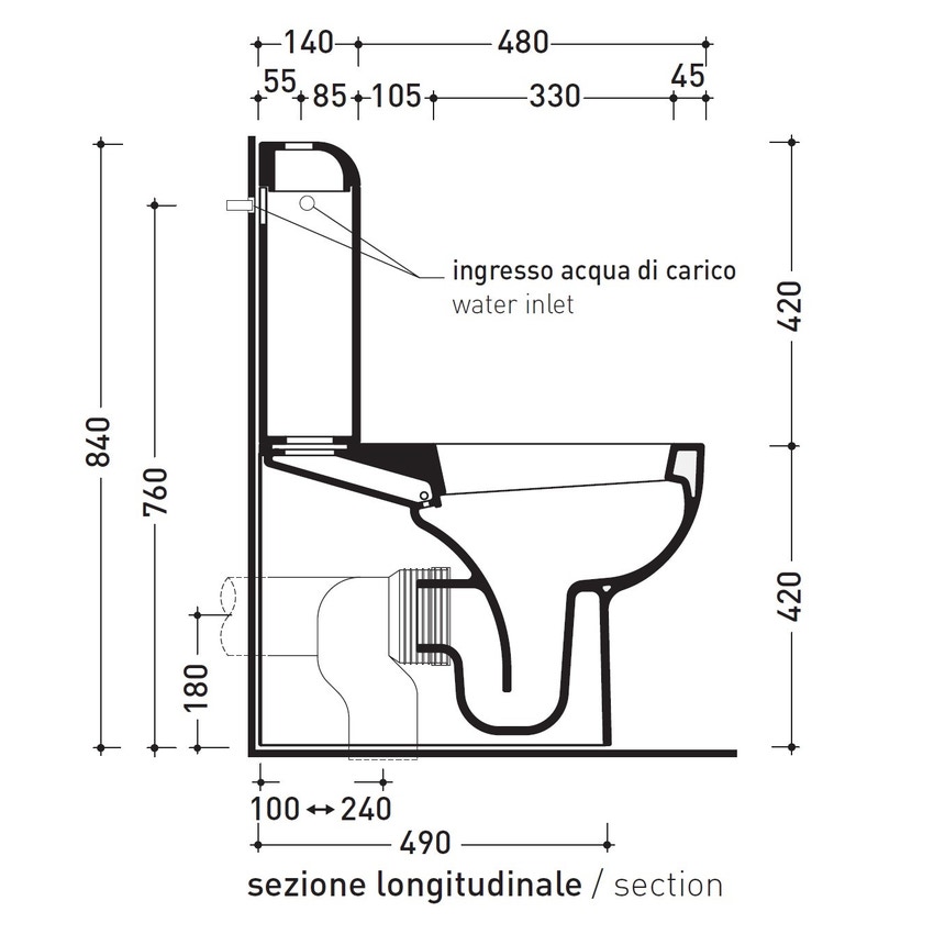 Immagine di Flaminia QUICK set sanitari monoblocco, vaso con scarico S/P, cassetta di scarico e batteria di scarico doppio flusso, coprivaso avvolgente con discesa rallentata, bidet monoforo con troppopieno, colore bianco finitura lucido QK116+QK217+QK39+QKCW07
