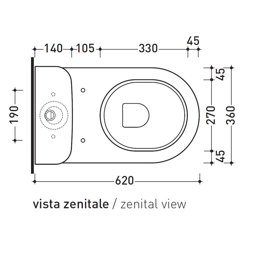 Immagine di Flaminia QUICK set sanitari monoblocco, vaso con scarico S/P, cassetta di scarico e batteria di scarico doppio flusso, coprivaso avvolgente con discesa rallentata, bidet monoforo con troppopieno, colore bianco finitura lucido QK116+QK217+QK39+QKCW07