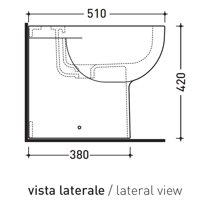 Immagine di Flaminia QUICK set sanitari monoblocco, vaso con scarico S/P, cassetta di scarico e batteria di scarico doppio flusso, coprivaso avvolgente con discesa rallentata, bidet monoforo con troppopieno, colore bianco finitura lucido QK116+QK217+QK39+QKCW07