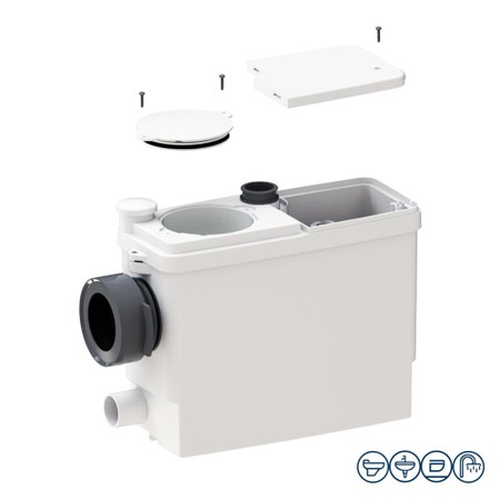 Immagine di SFA SANIPACK PRO UP trituratore adattabile SKUP