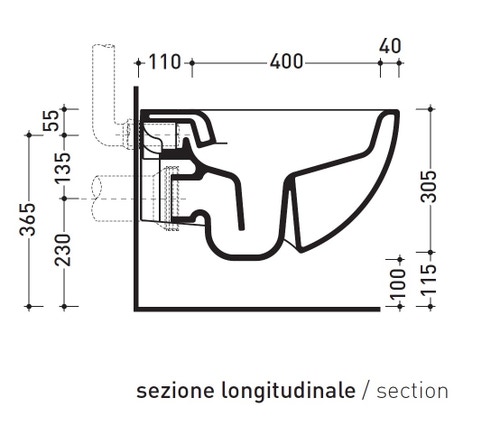 Immagine di Flaminia IO 2.0 set sanitari sospesi, vaso con sistema goclean® e coprivaso slim con discesa rallentata, bidet monoforo con troppopieno, colore bianco finitura lucido IO118G+IO218+IOCW07