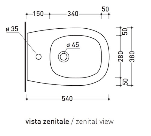 Immagine di Flaminia BONOLA set sanitari sospesi, vaso con sistema goclean® e coprivaso avvolgente con discesa rallentata, bidet monoforo con troppopieno, colore bianco latte finitura opaco BN118GLAT+BN218LAT+BNCW03LAT