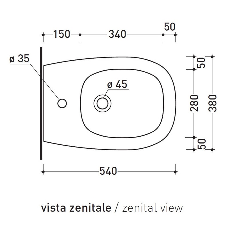 Immagine di Flaminia BONOLA set sanitari sospesi, vaso con sistema goclean® e coprivaso avvolgente con discesa rallentata, bidet monoforo con troppopieno, colore bianco latte finitura opaco BN118GLAT+BN218LAT+BNCW03LAT