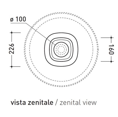 Immagine di Flaminia BONOLA colonna in ceramica per lavabi Bonola, colore carbone finitura opaco BN50CCAR