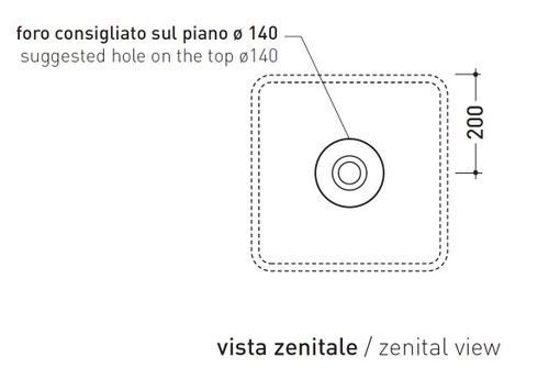 Immagine di Flaminia MINIWASH 40 lavabo 40 cm da appoggio o sospeso con staffa, senza troppopieno, colore bianco finitura lucido MWL40