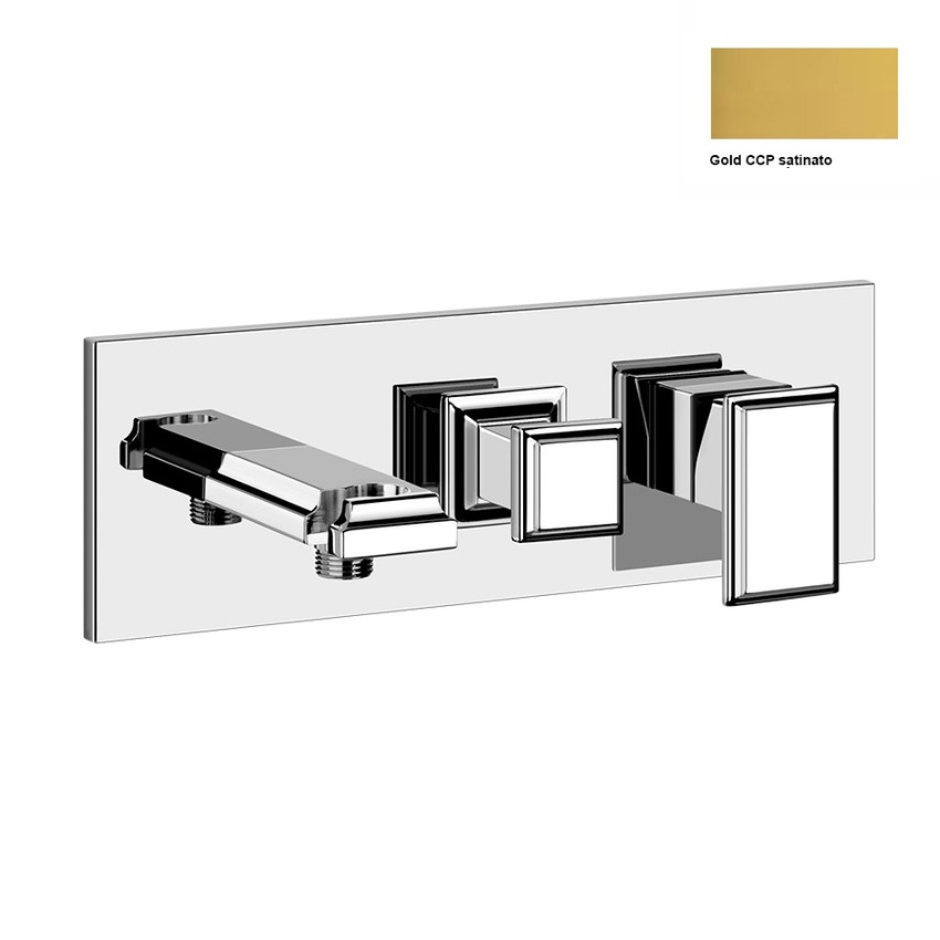Immagine di Gessi Eleganza Miscelatore monocomando Gold 46138#093