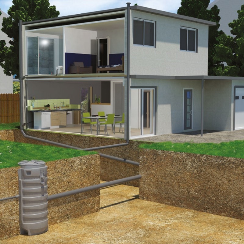 Immagine di SFA SANIFOS 1300 monofase stazione di sollevamento con sistema smart (triturazione) SFOS1300