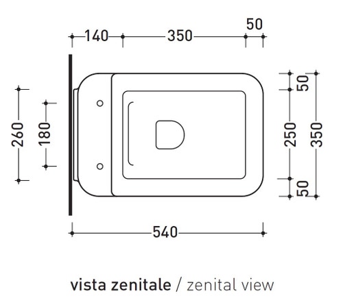 Immagine di Flaminia NILE set completo sanitari sospesi, vaso con sedile a chiusura ammortizzata e bidet monoforo, colore bianco finitura lucido, moduli installazione COMBIFIX per parete in muratura 110.790.00.1-NILEB