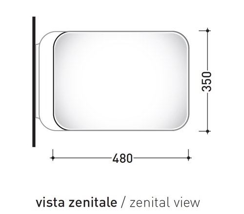 Immagine di Flaminia NILE coprivaso avvolgente in termoindurente, a discesa rallentata, colore bianco finitura lucido NLCW03