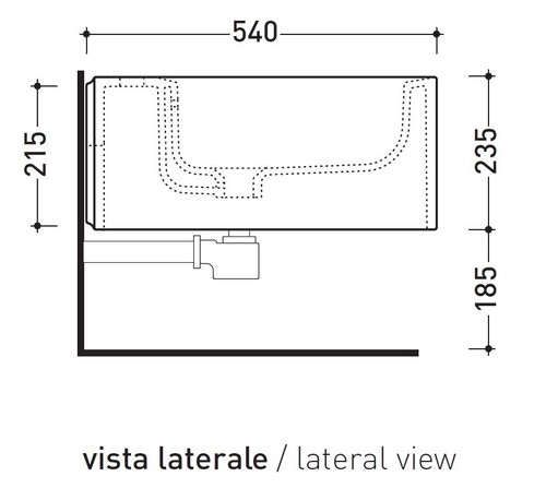 Immagine di Flaminia NILE set completo sanitari sospesi, vaso con sedile a chiusura ammortizzata e bidet monoforo, colore bianco finitura lucido, moduli installazione COMBIFIX per parete in muratura 110.790.00.1-NILEB