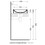 Immagine di Flaminia NILE 40 lavabo 40 cm da appoggio, senza troppopieno, colore bianco finitura lucido NL40A