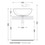 Immagine di Flaminia FONTE TONDA lavabo da appoggio 52 cm, senza troppopieno, colore bianco finitura lucido FT52L