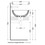 Immagine di Flaminia FONTE TONDA lavabo da appoggio 52 cm, senza troppopieno, colore bianco finitura lucido FT52L