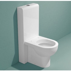 Immagine di Flaminia NIAGARA cassetta monoblocco con scarico P a parete, per vasi back to wall, colore bianco finitura lucido TR39