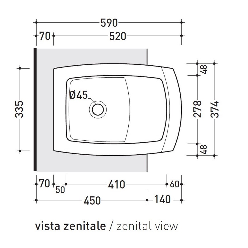 Immagine di Flaminia UNA set sanitari semincasso, vaso con scarico S/P, coprivaso e copribidet avvolgenti, bidet con troppopieno, colore bianco finitura lucido UNA/WC+UNA/B+UNACW02+UNACB04