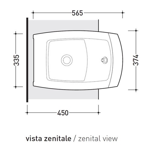 Immagine di Flaminia UNA set sanitari semincasso, vaso con scarico S/P, coprivaso e copribidet avvolgenti, bidet con troppopieno, colore bianco finitura lucido UNA/WC+UNA/B+UNACW02+UNACB04