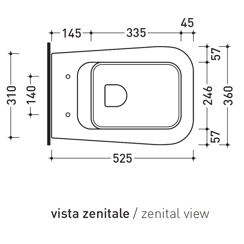 Immagine di Flaminia COMO set sanitari sospesi, vaso con sistema goclean® e coprivaso avvolgente con discesa rallentata, bidet monoforo con troppopieno, colore bianco finitura lucido CM118+CM218+CMCW03