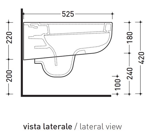 Immagine di Flaminia COMO set sanitari sospesi, vaso con sistema goclean® e coprivaso avvolgente con discesa rallentata, bidet monoforo con troppopieno, colore bianco finitura lucido CM118+CM218+CMCW03