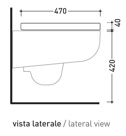 Immagine di Flaminia COMO set sanitari sospesi, vaso con sistema goclean® e coprivaso avvolgente con discesa rallentata, bidet monoforo con troppopieno, colore bianco finitura lucido CM118+CM218+CMCW03