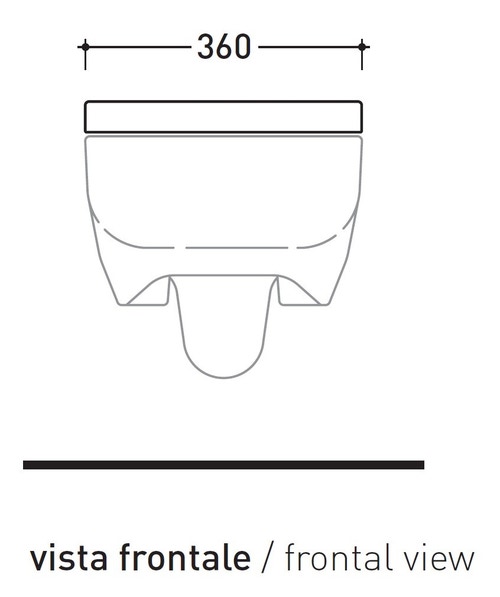 Immagine di Flaminia COMO set sanitari sospesi, vaso con sistema goclean® e coprivaso avvolgente con discesa rallentata, bidet monoforo con troppopieno, colore bianco finitura lucido CM118+CM218+CMCW03