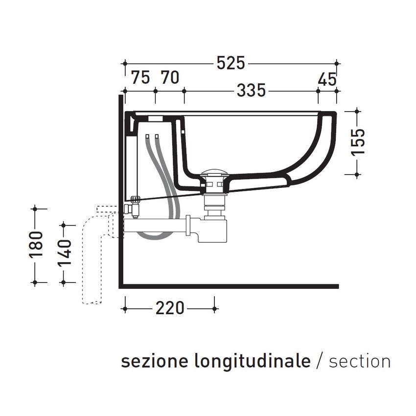 Immagine di Flaminia COMO set sanitari sospesi, vaso con sistema goclean® e coprivaso avvolgente con discesa rallentata, bidet monoforo con troppopieno, colore bianco finitura lucido CM118+CM218+CMCW03