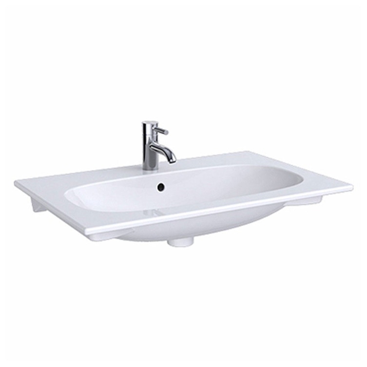 Lavandino Pozzi Ginori Prezzo.Pozzi Ginori 500 642 01 3 Acanto Lavabo Slim 90 Cm Larghezza Installazione Su Mobile Finitura Bianco Prezzi E Offerte Su Tavolla Com