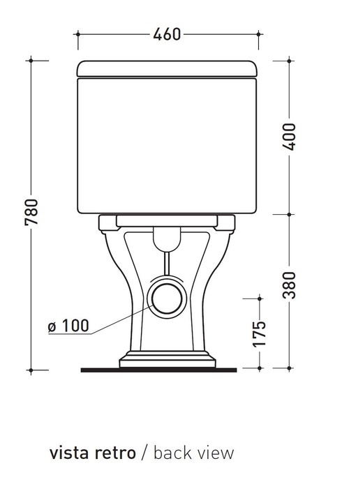 Immagine di Flaminia EFI set sanitari monoblocco, vaso con scarico a pavimento, cassetta di scarico e batteria di scarico doppio flusso, coprivaso finitura noce con discesa rallentata, bidet monoforo con troppopieno, colore bianco finitura lucido 6001+6005+6003+23N/CR