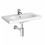 Immagine di Pozzi Ginori ACANTO lavabo compatto 60 cm larghezza finitura bianco 500.631.01.3