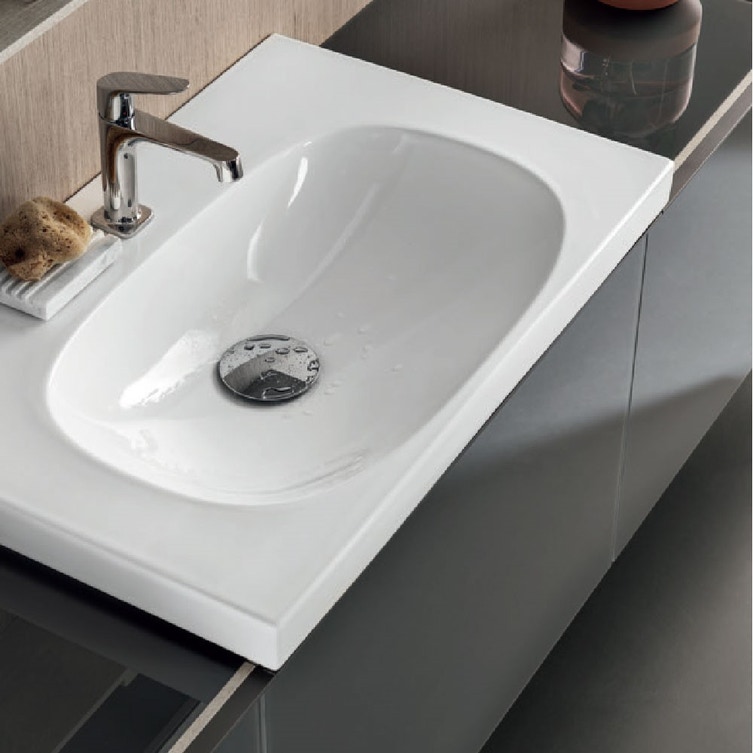 Lavandino Bagno In Vetro.Geberit 500 614 Jk 2 Acanto Mobile Sottolavabo Sospeso Per Lavabo Compatto 60 Cm Finitura Grigio Lava Opaco Vetro Grigio Lava Prezzi E Offerte Su Tavolla Com