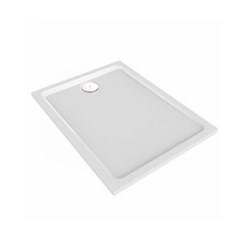 Immagine di Pozzi Ginori MELUA piatto doccia rettangolare 120x80 cm finitura bianco 550.508.00.1