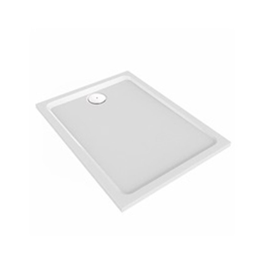 Immagine di Pozzi Ginori MELUA piatto doccia rettangolare 140x80 cm finitura bianco 550.511.00.1