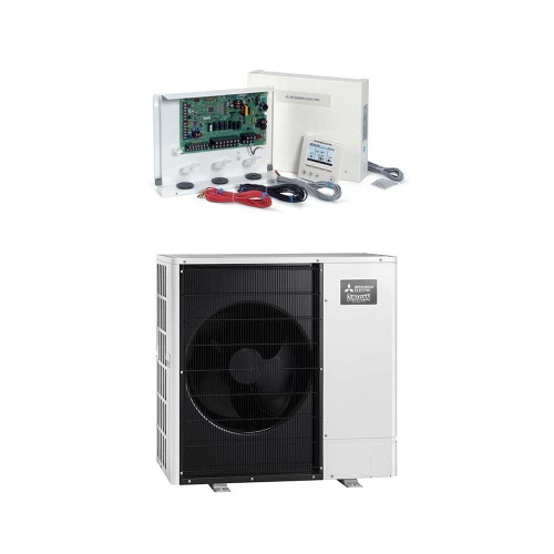 Immagine di Mitsubishi PACKAGED Sistema idronico pompa di calore aria/acqua 11.2 kW trifase con centralina FTC6 PUHZ-W112YAA+PAC-IF071B-E
