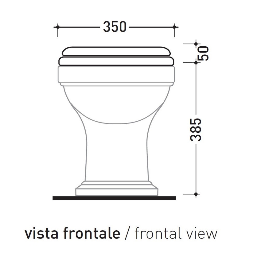 Immagine di Flaminia EFI set sanitari monoblocco, vaso con scarico a pavimento, cassetta di scarico e batteria di scarico doppio flusso, coprivaso finitura noce con discesa rallentata, bidet monoforo con troppopieno, colore bianco finitura lucido 6001+6005+6003+23N/CR
